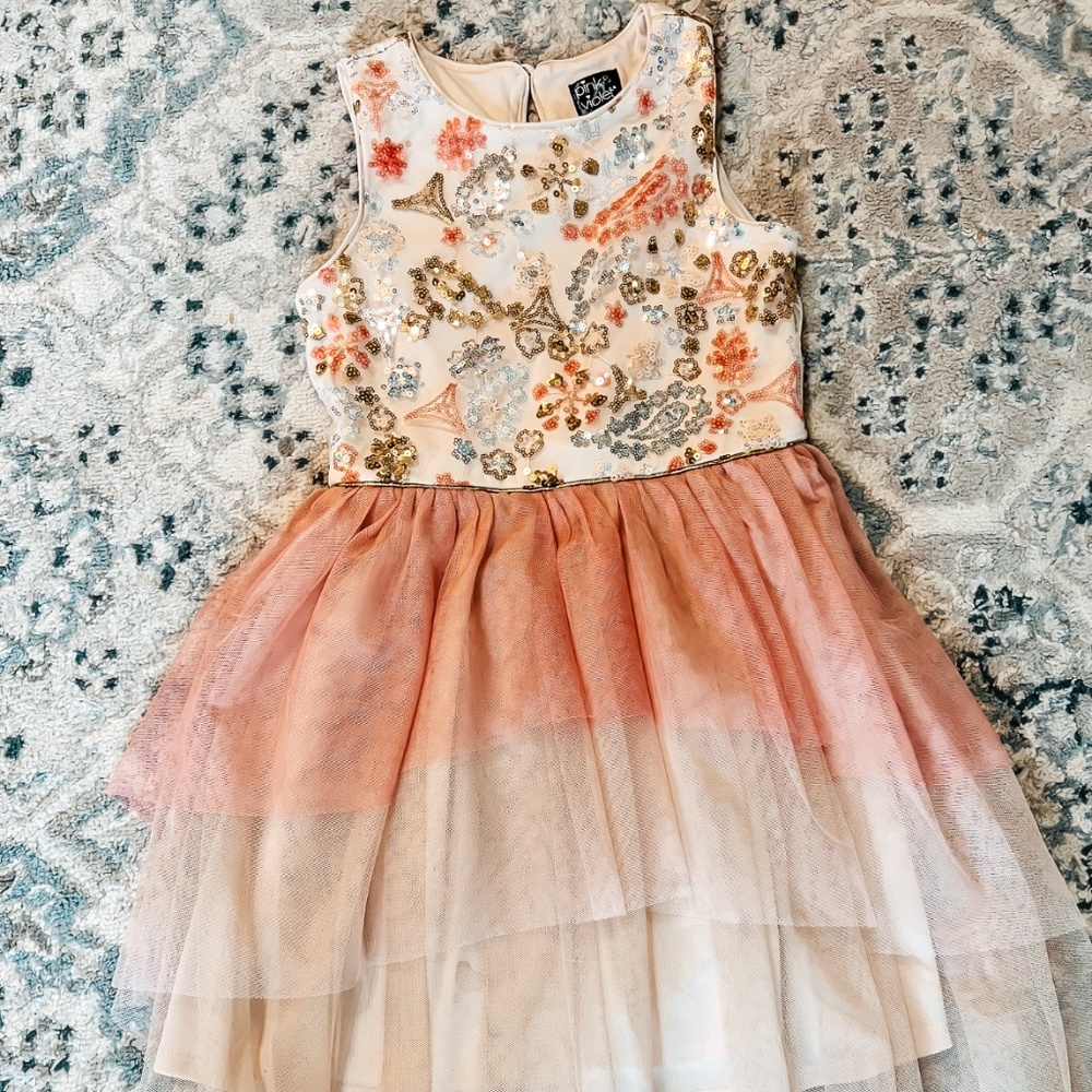 Girls sequin dress